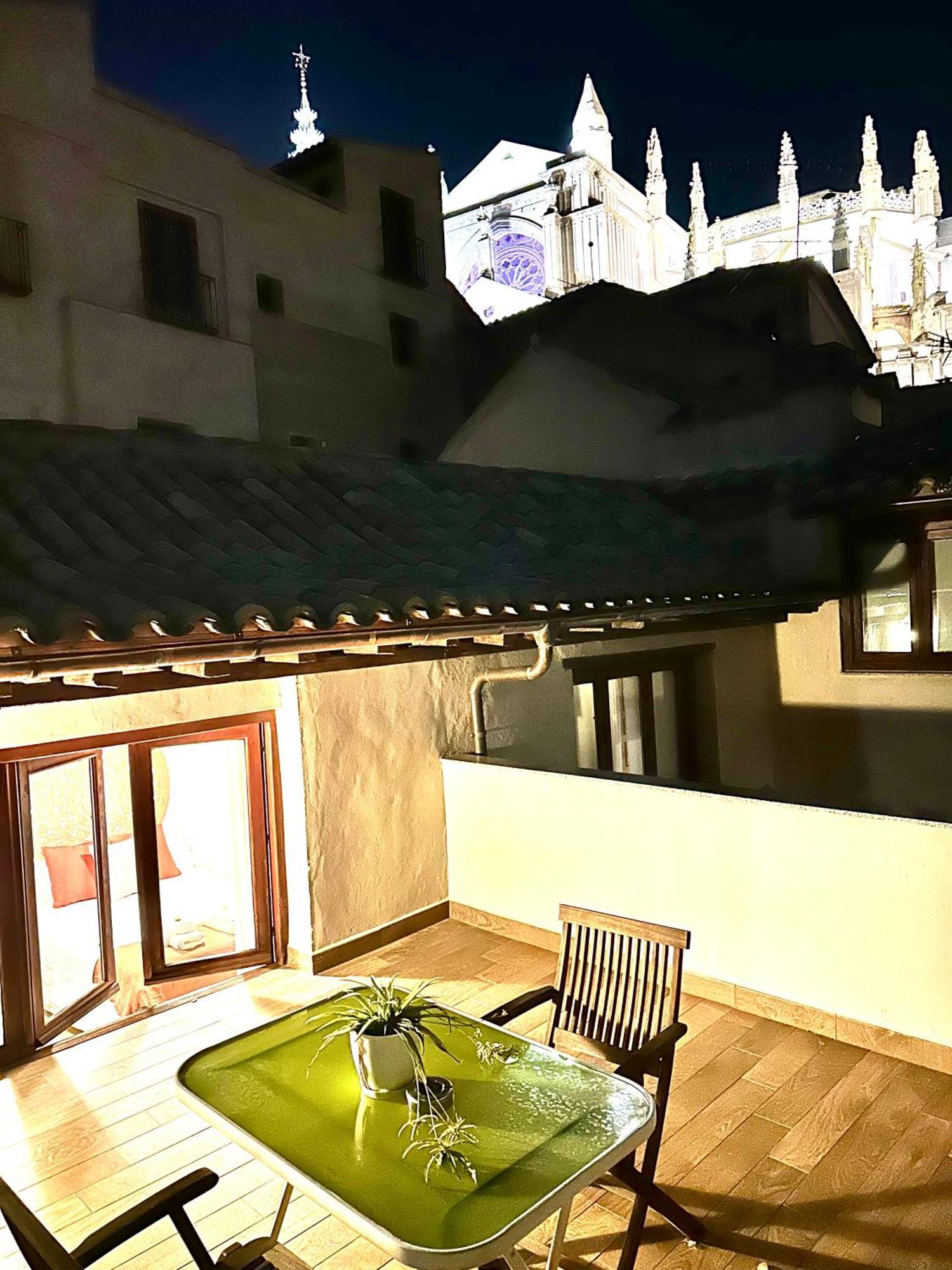 Apartamento Canonigo - Terraza Con Vistas Toledo Eksteriør bilde